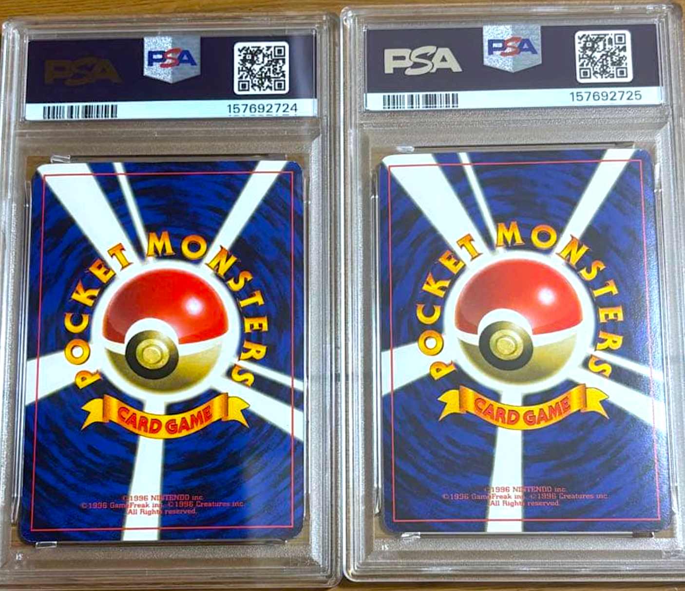PSA 8 Mew 151 Mewtwo 150 Glossy CD Promo 1999 Seq Japanese Pokemon Card1