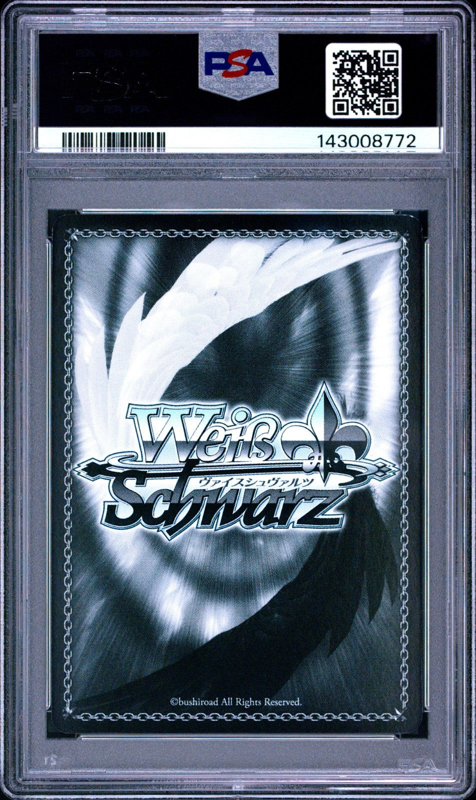 PSA 8 Weiss Schwarz Signed Kurisu Makise Stains Gate T10 SP Foil Japanese1