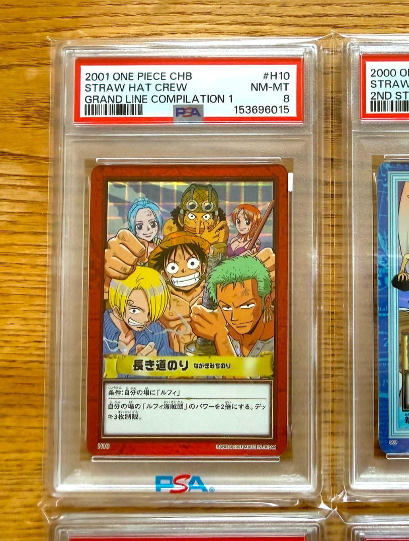 PSA 8 One Piece Hyper Battle H10 S09 S101 S120 C255 C401 Luffy Zoro Nami Vivi1